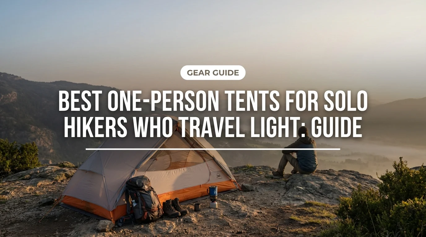 1 Best One-Person Tents for Solo Hikers Who Travel Light: Guide