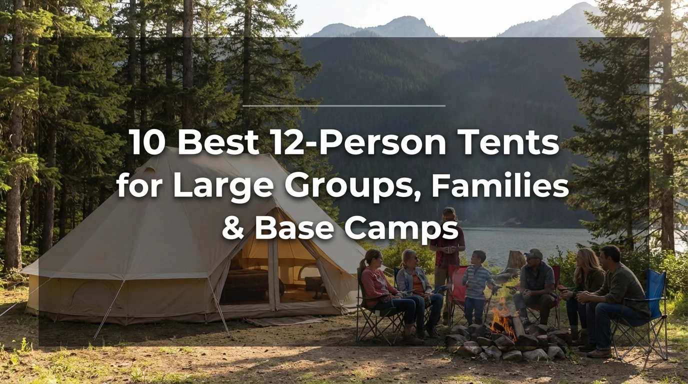 10 Best 12-Person Tents for Large Groups, Families & Base Camps
