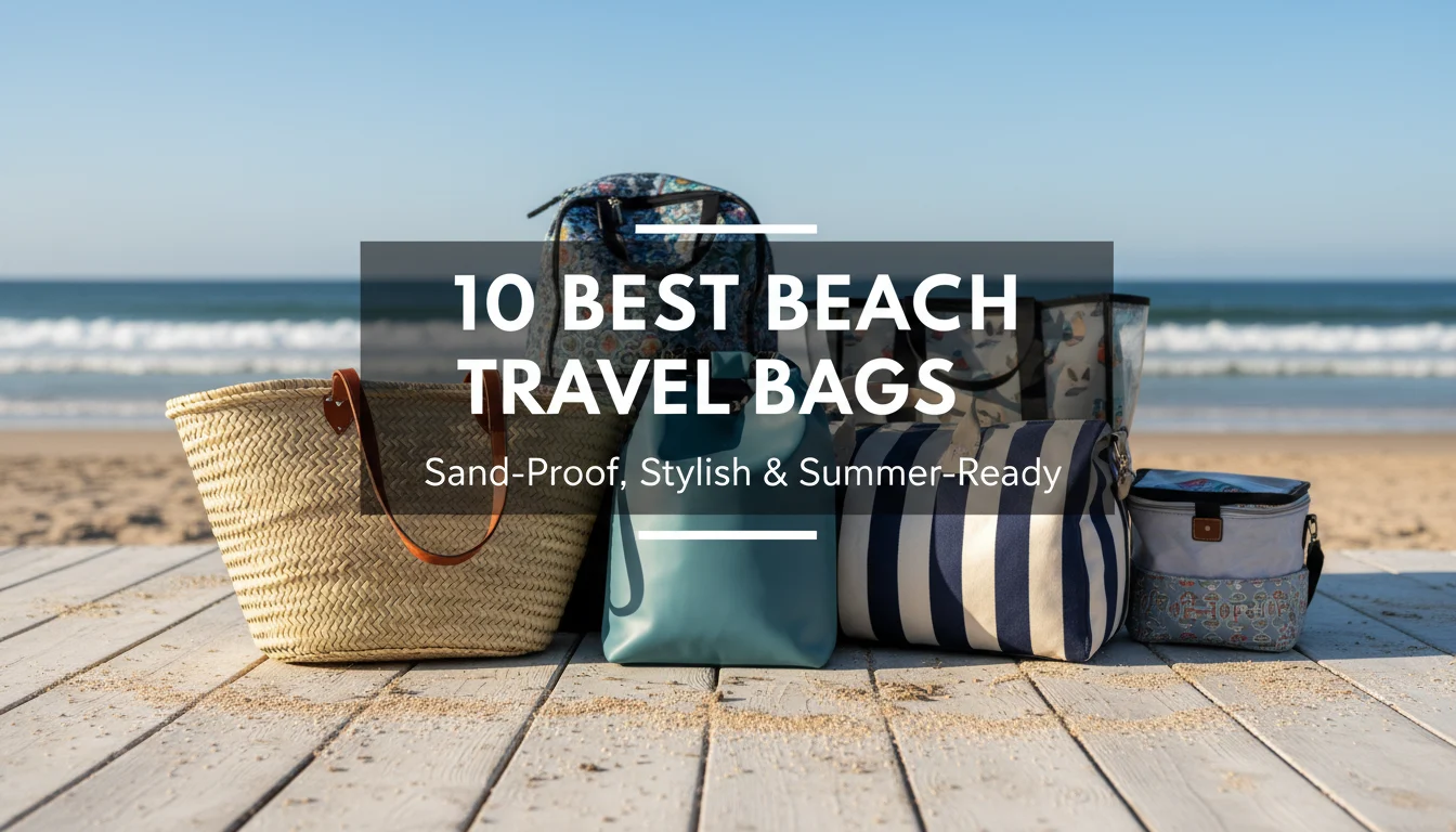 10 Best Beach Travel Bags: Sand-Proof, Stylish & Summer-Ready
