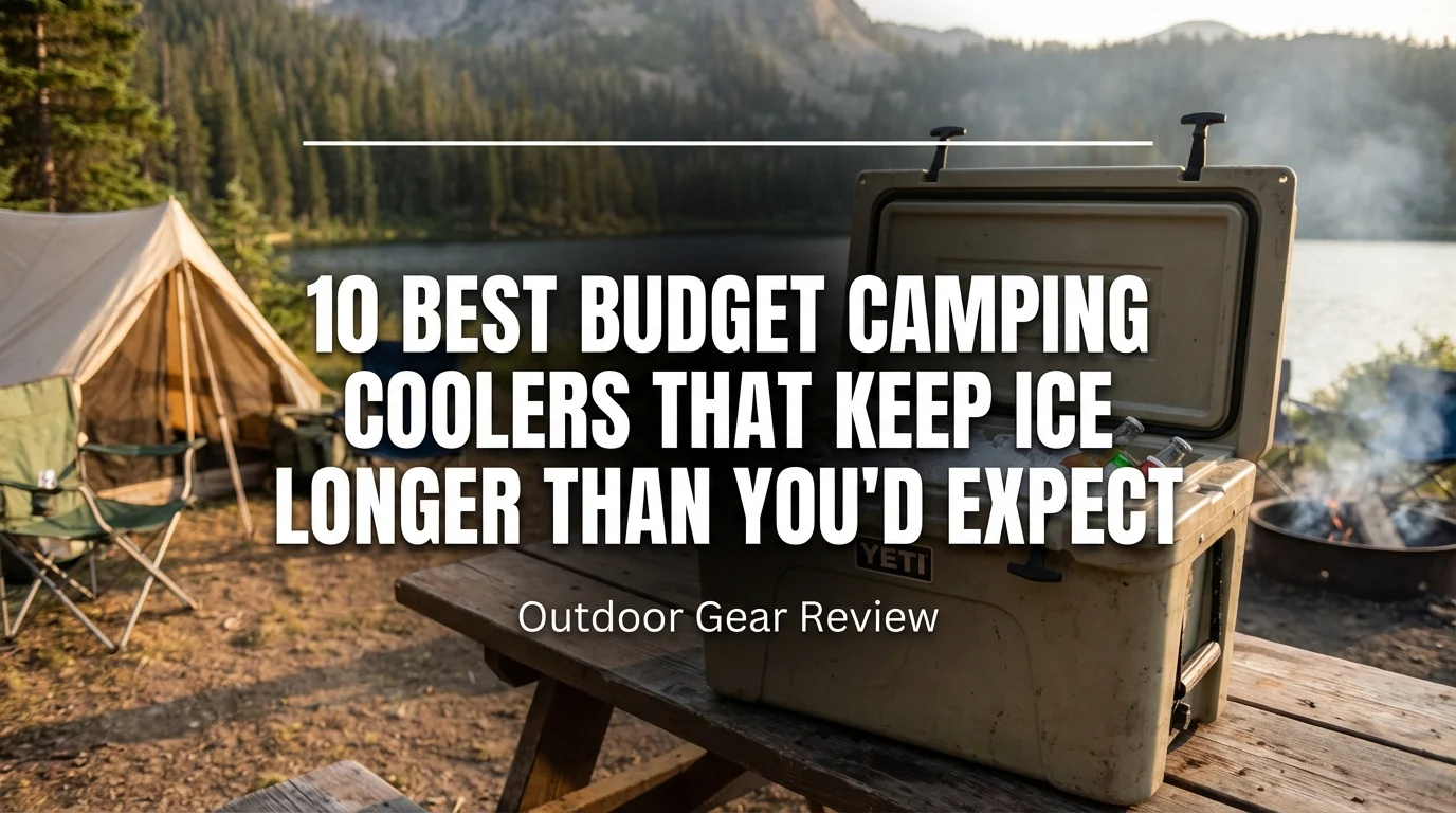 10 Best Budget Camping Coolers That Keep Ice Longer Than You'd Expect