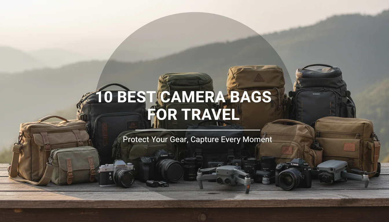 10 Best Camera Bags for Travel: Protect Your Gear, Capture Every Moment
