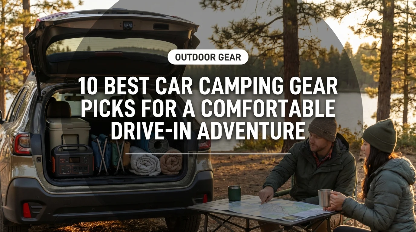 10 Best Car Camping Gear Picks for a Comfortable Drive-In Adventure