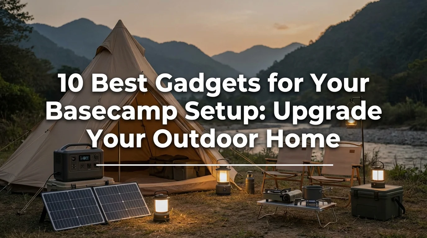 10 Best Gadgets for Your Basecamp Setup: Upgrade Your Outdoor Home