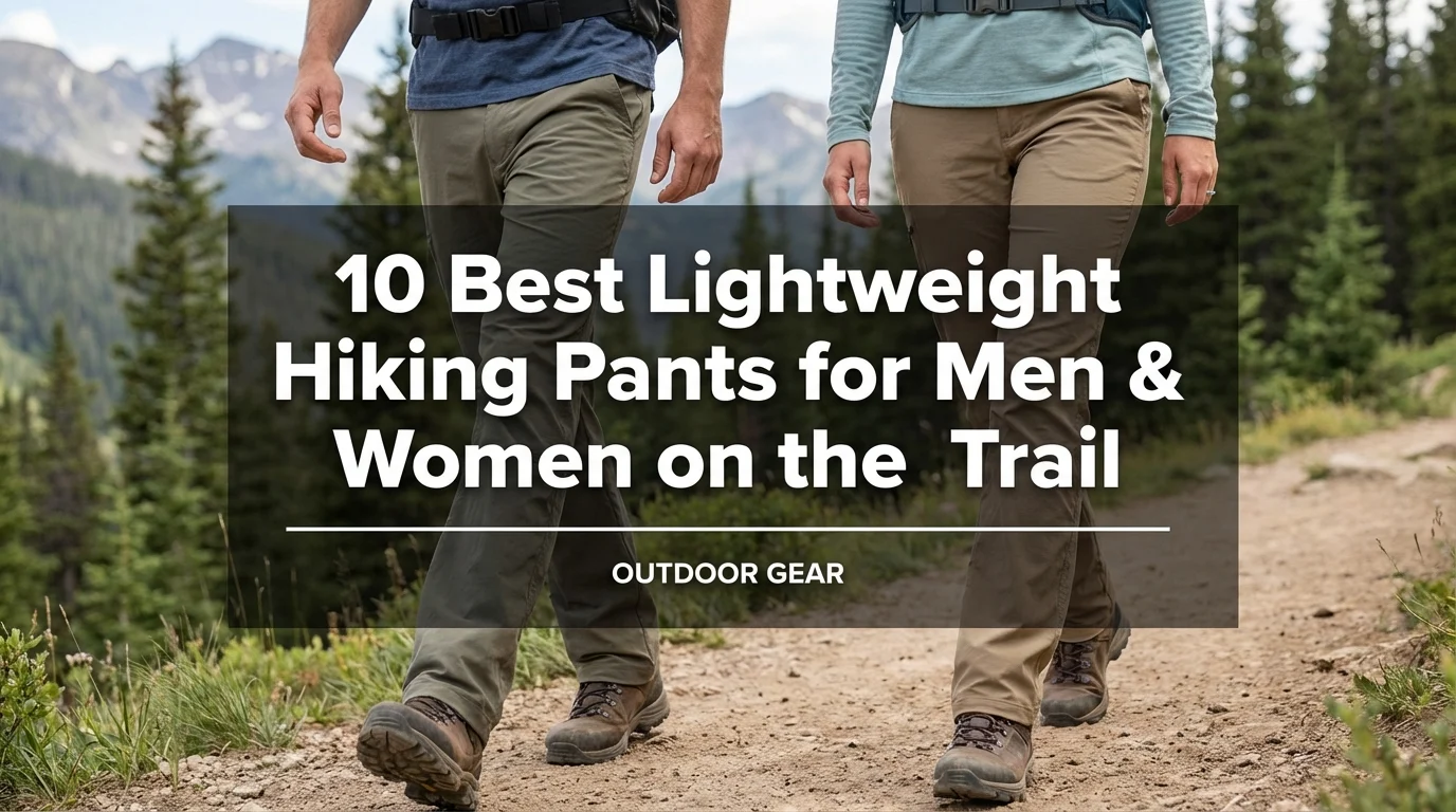 10 Best Lightweight Hiking Pants for Men & Women on the Trail