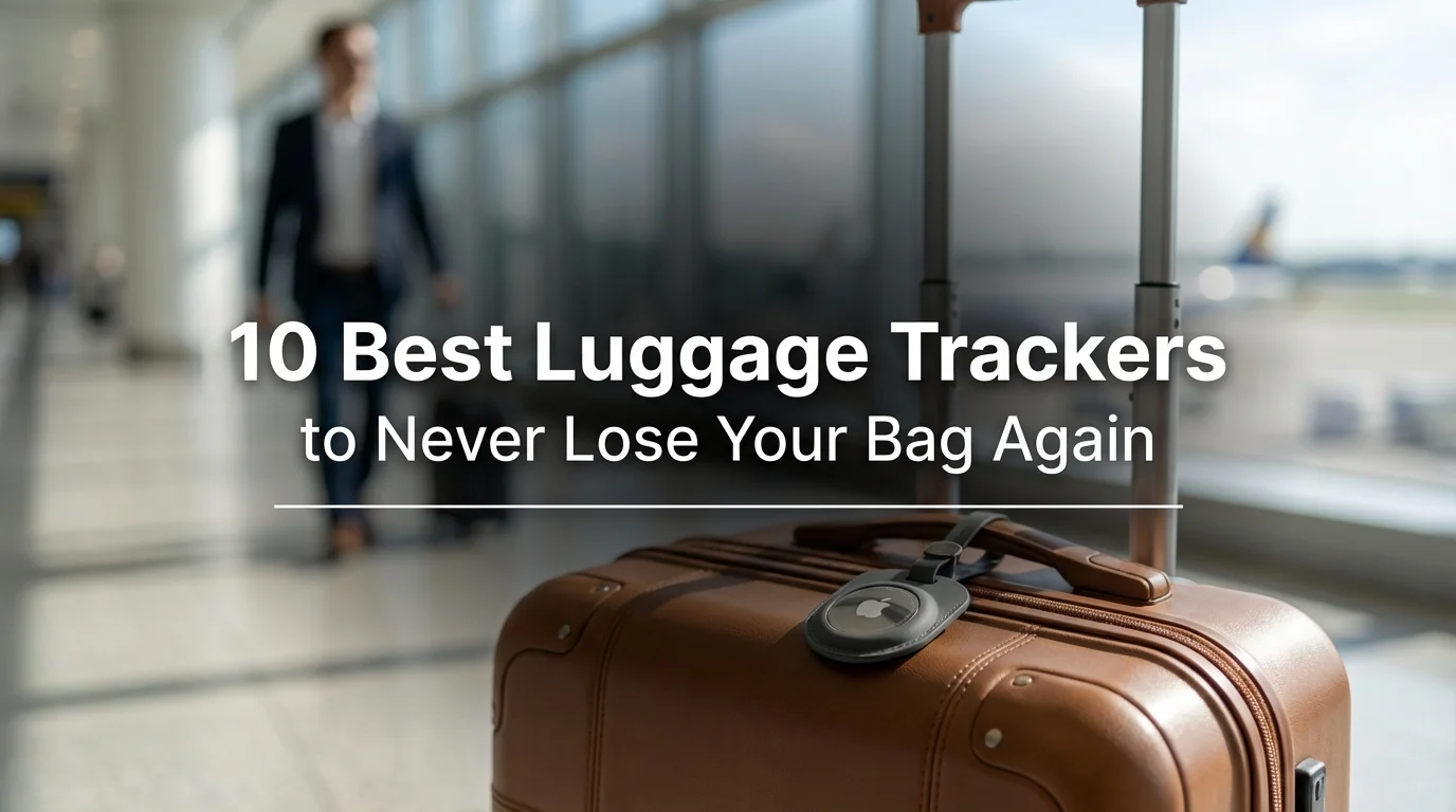10 Best Luggage Trackers to Never Lose Your Bag Again