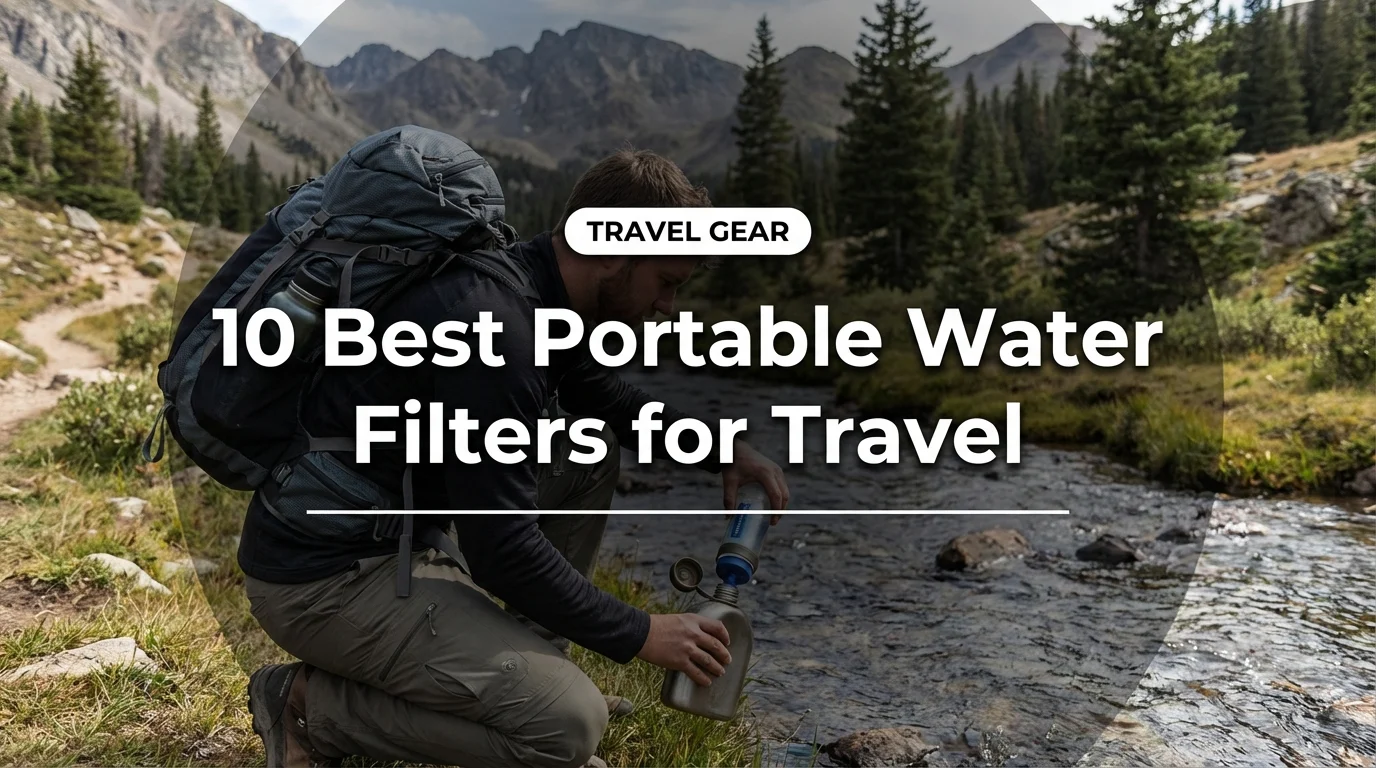 10 Best Portable Water Filters for Travel
