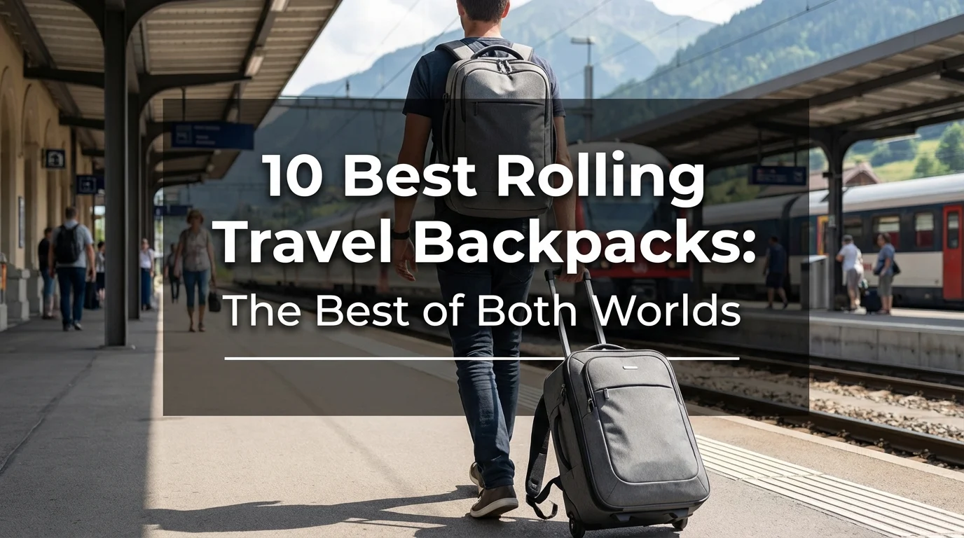10 Best Rolling Travel Backpacks: The Best of Both Worlds