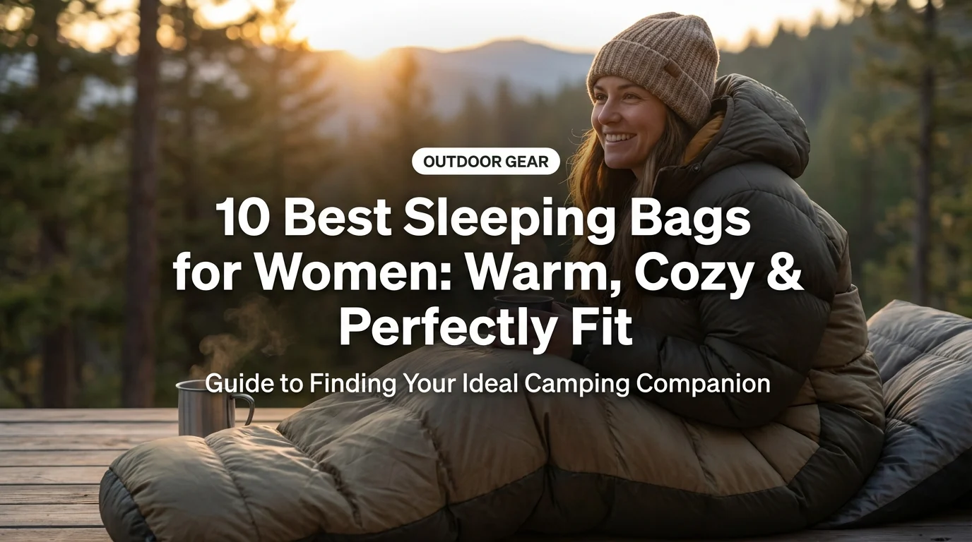 10 Best Sleeping Bags for Women: Warm, Cozy & Perfectly Fit (Guide)