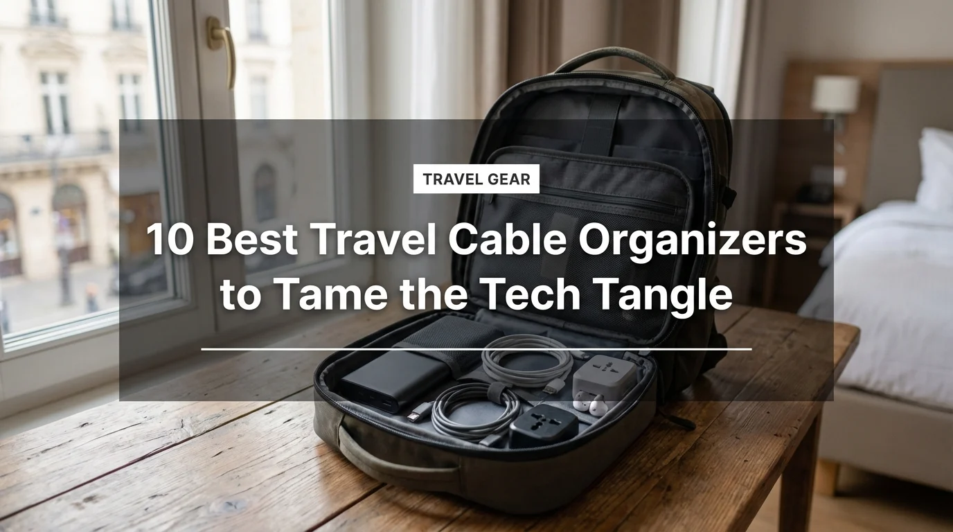 10 Best Travel Cable Organizers to Tame the Tech Tangle