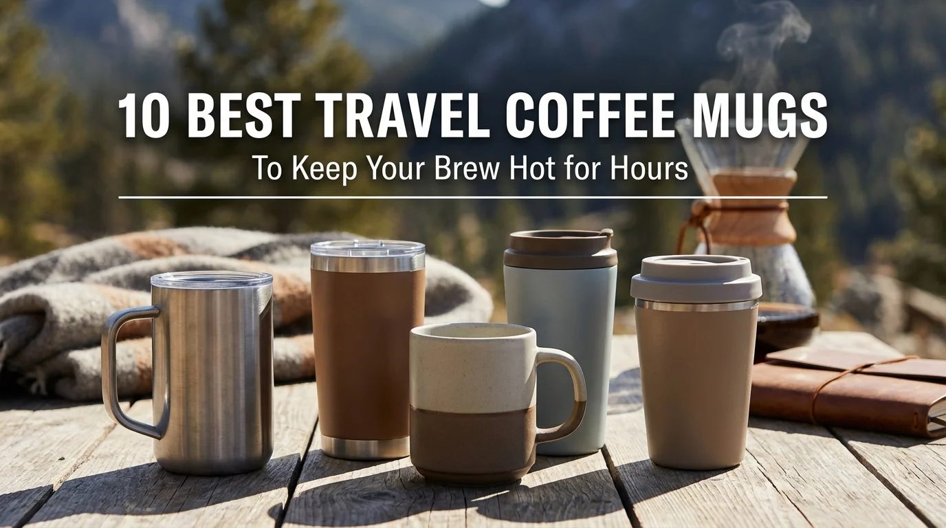 10 Best Travel Coffee Mugs to Keep Your Brew Hot for Hours