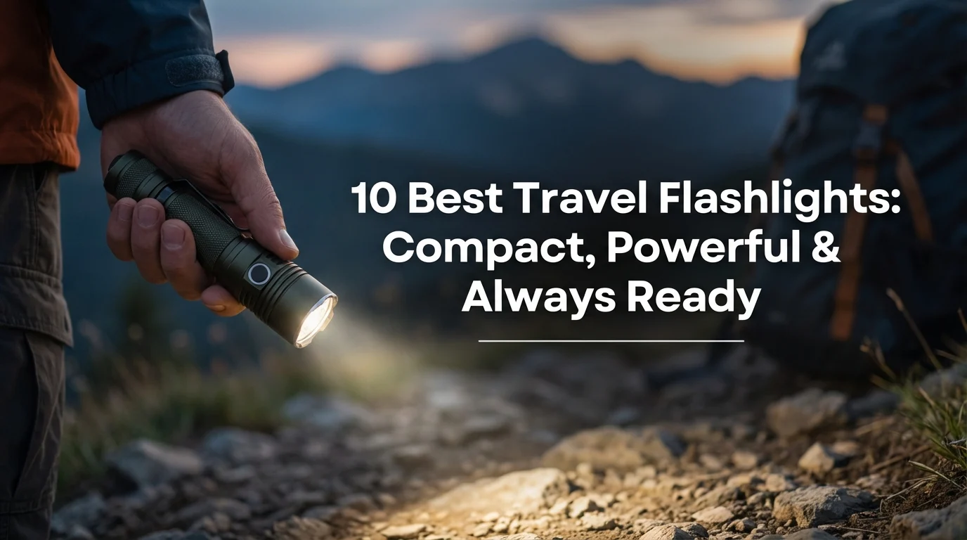 10 Best Travel Flashlights: Compact, Powerful & Always Ready