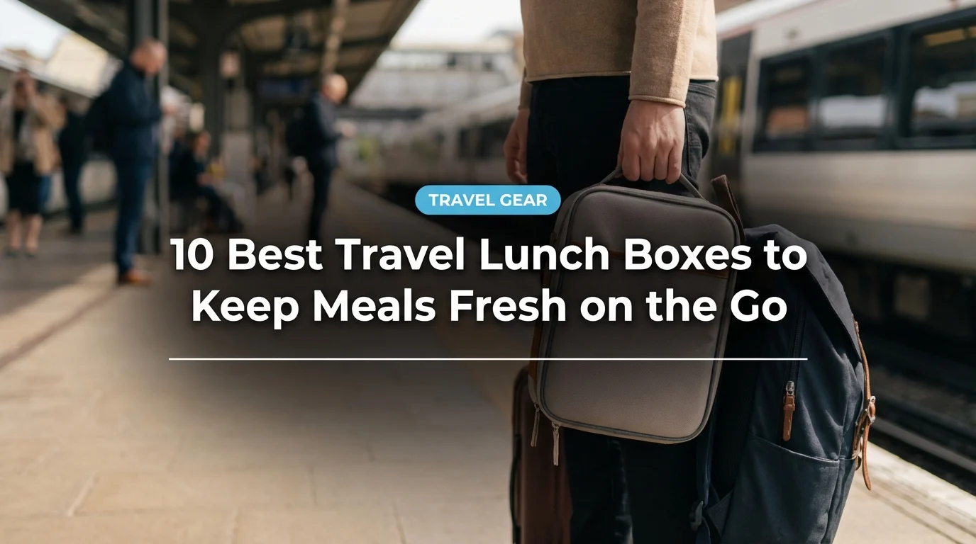 10 Best Travel Lunch Boxes to Keep Meals Fresh on the Go