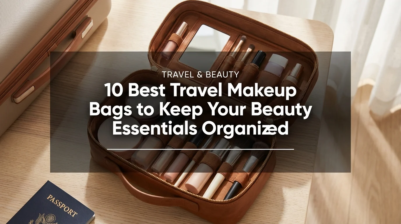 10 Best Travel Makeup Bags to Keep Your Beauty Essentials Organized