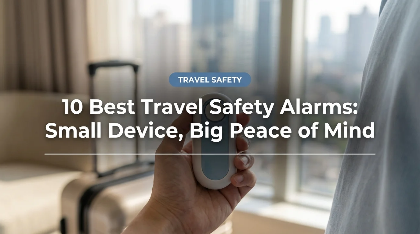 10 Best Travel Safety Alarms: Small Device, Big Peace of Mind