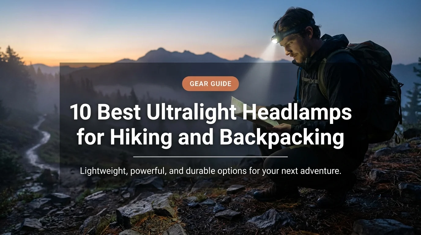 10 Best Ultralight Headlamps for Hiking and Backpacking