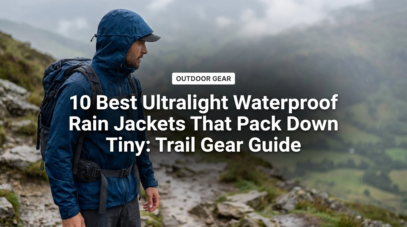 10 Best Ultralight Waterproof Rain Jackets That Pack Down Tiny: Trail Gear Guide