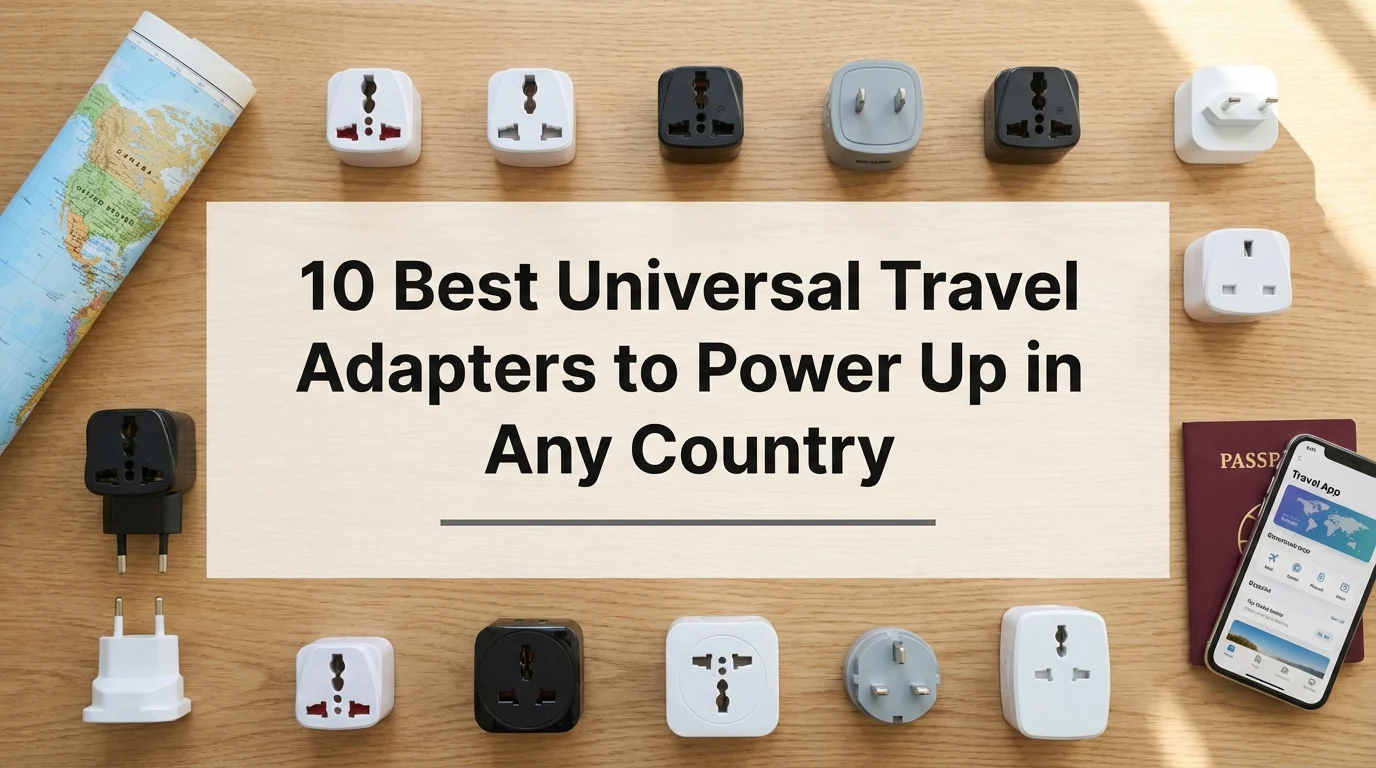 10 Best Universal Travel Adapters to Power Up in Any Country