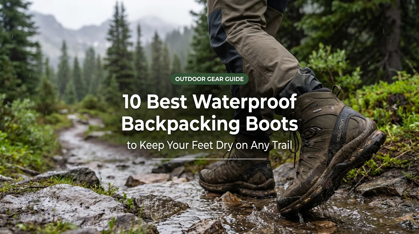 10 Best Waterproof Backpacking Boots to Keep Your Feet Dry on Any Trail