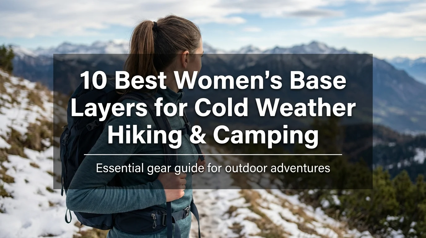 10 Best Women's Base Layers for Cold Weather Hiking & Camping