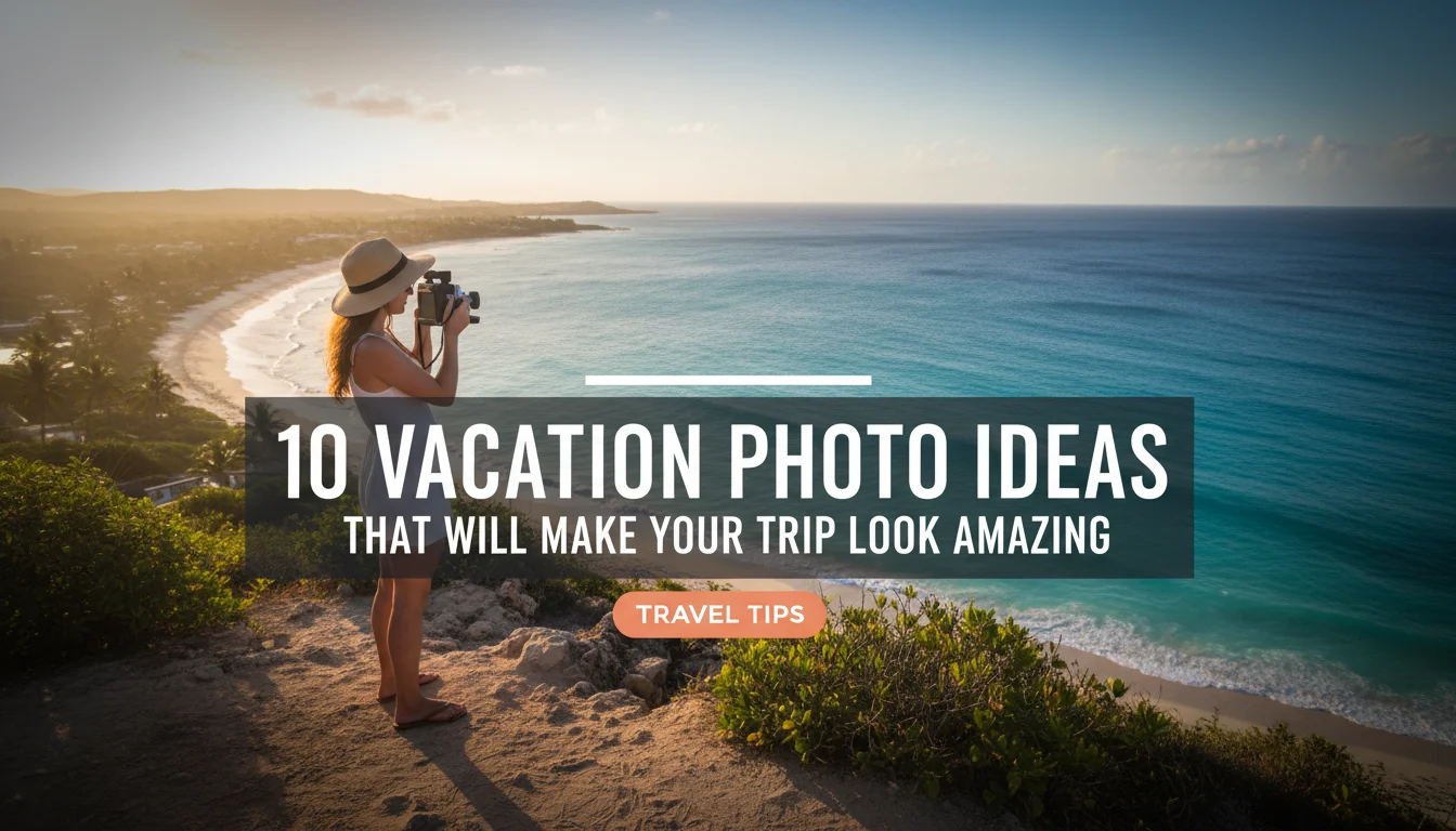 10 Vacation Photo Ideas That Will Make Your Trip Look Amazing