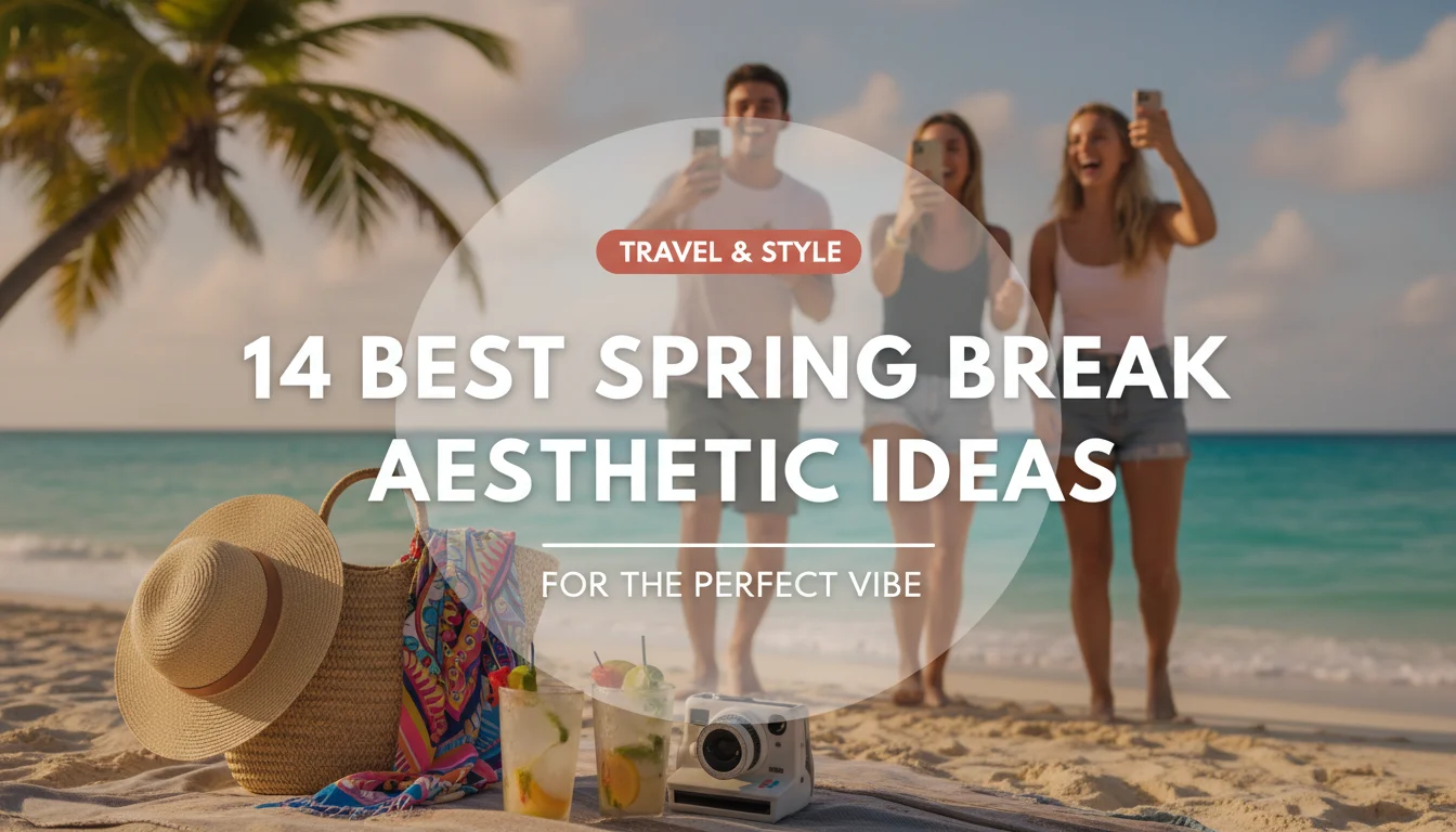 14 Best Spring Break Aesthetic Ideas for the Perfect Vibe