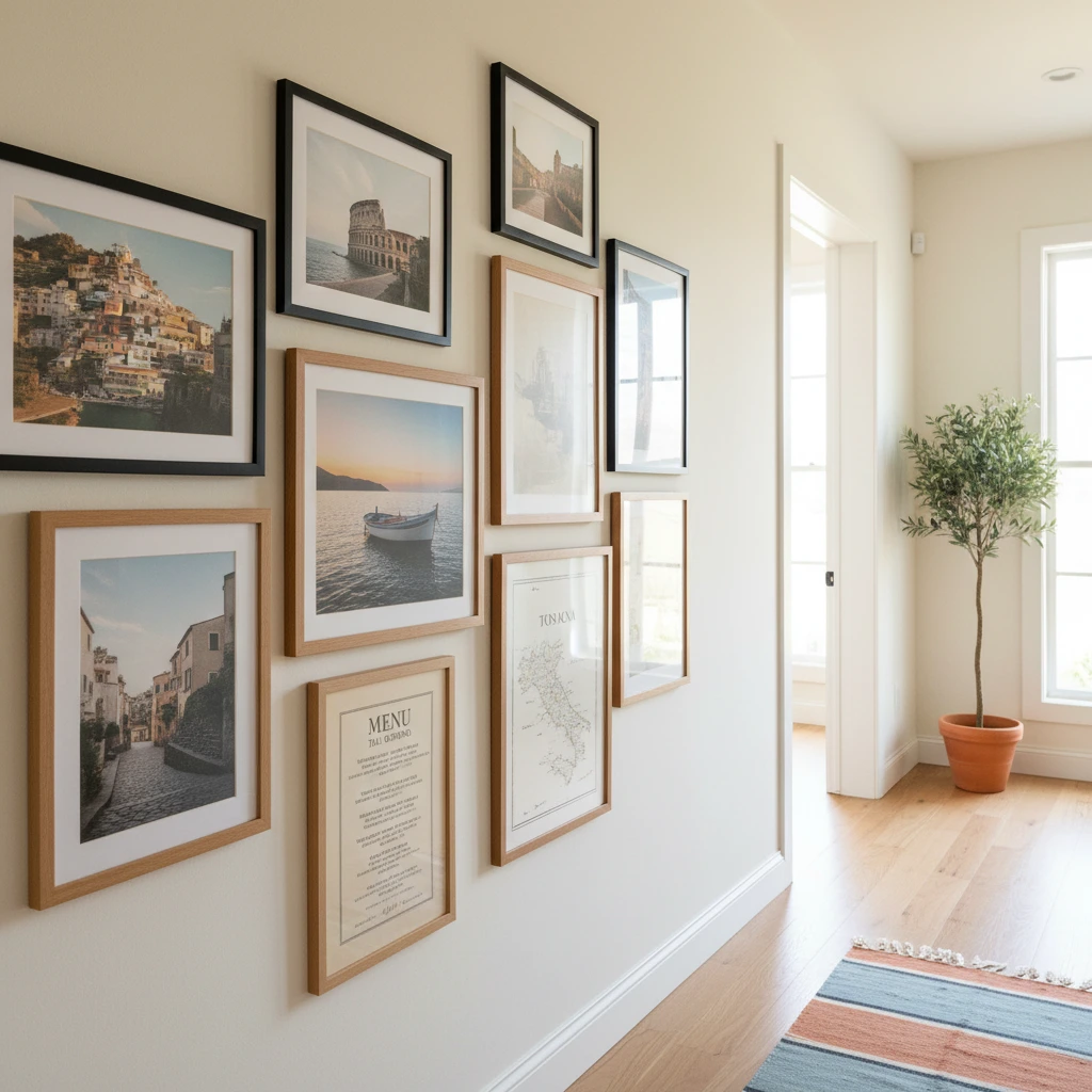 14 Travel Wall Decor Ideas That Make Your Home Feel Like a Vacation - image 3