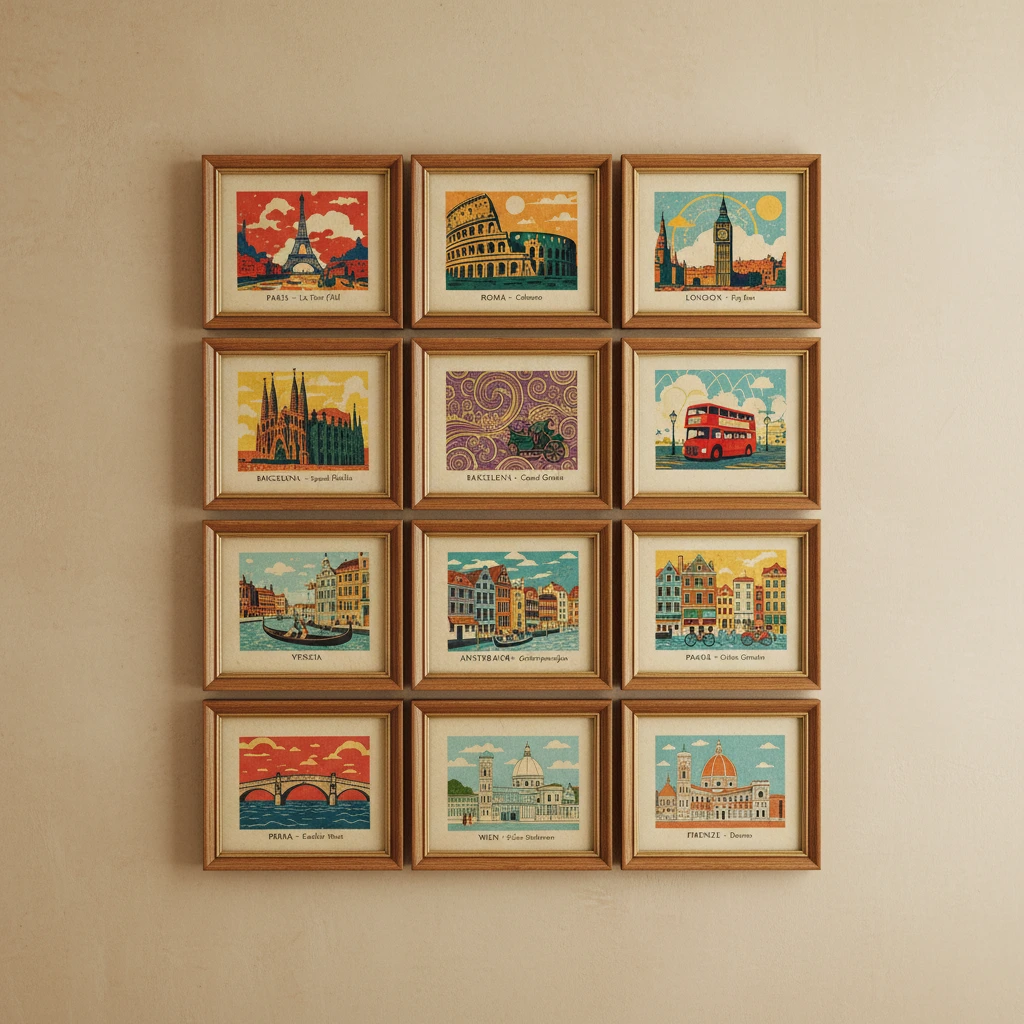14 Travel Wall Decor Ideas That Make Your Home Feel Like a Vacation - image 9