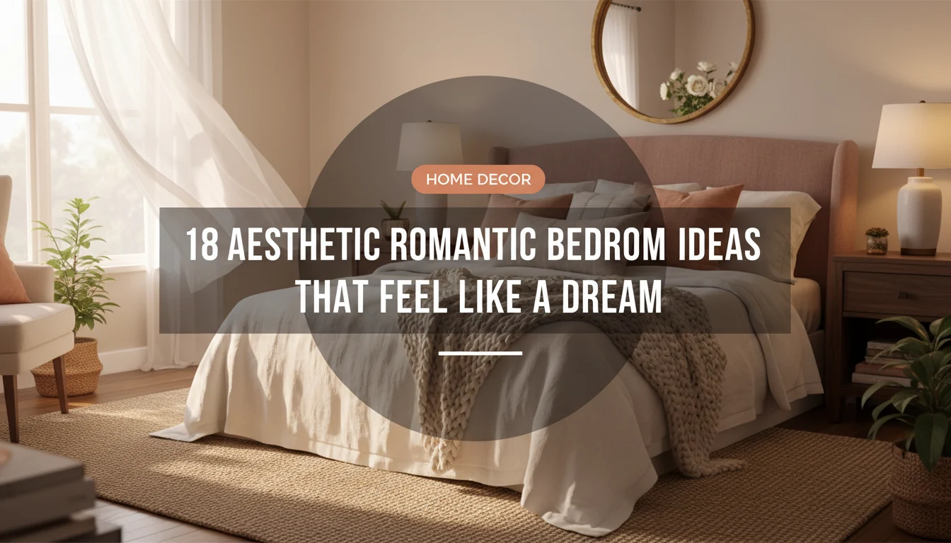 18 Aesthetic Romantic Bedroom Ideas That Feel Like a Dream