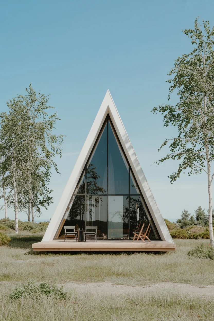 The Modern A-Frame Cottage
