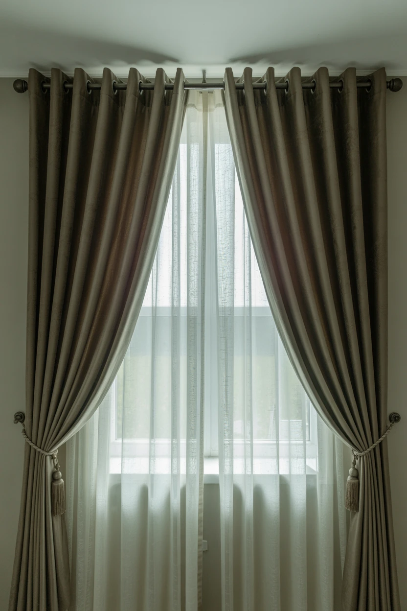 Layer Curtains for Ultimate Light and Privacy Control