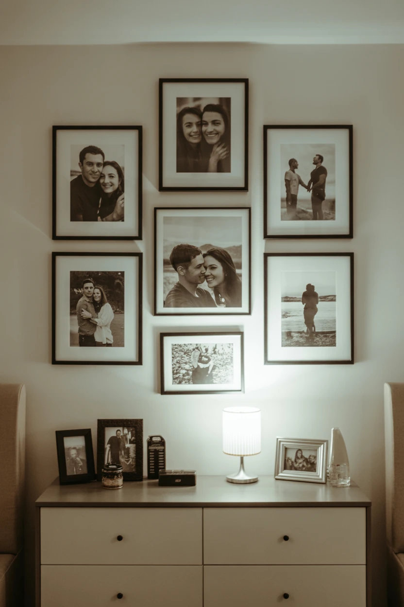 Curate a Personal Gallery Wall of Black and White Photos