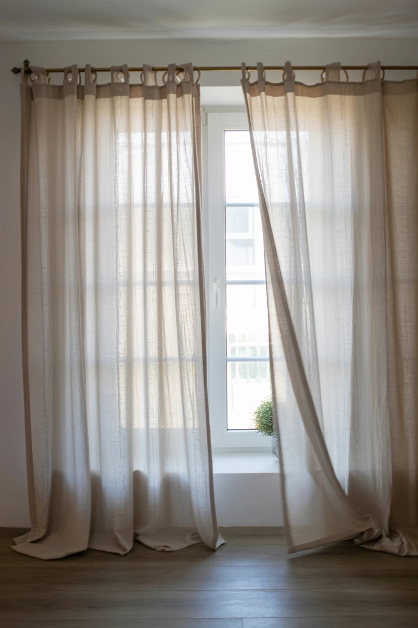 Choose Light and Airy Curtains