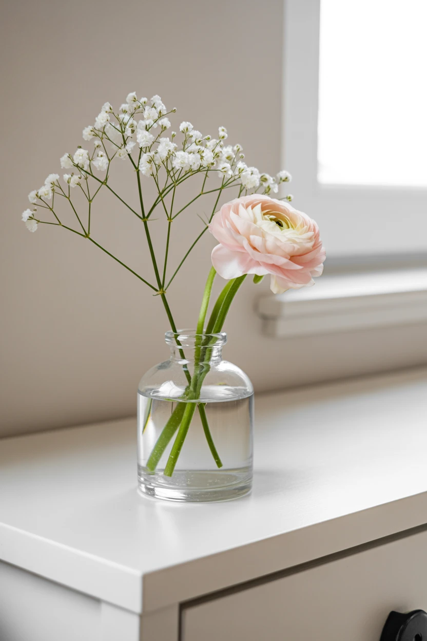 Style with Minimalist Fresh Flowers