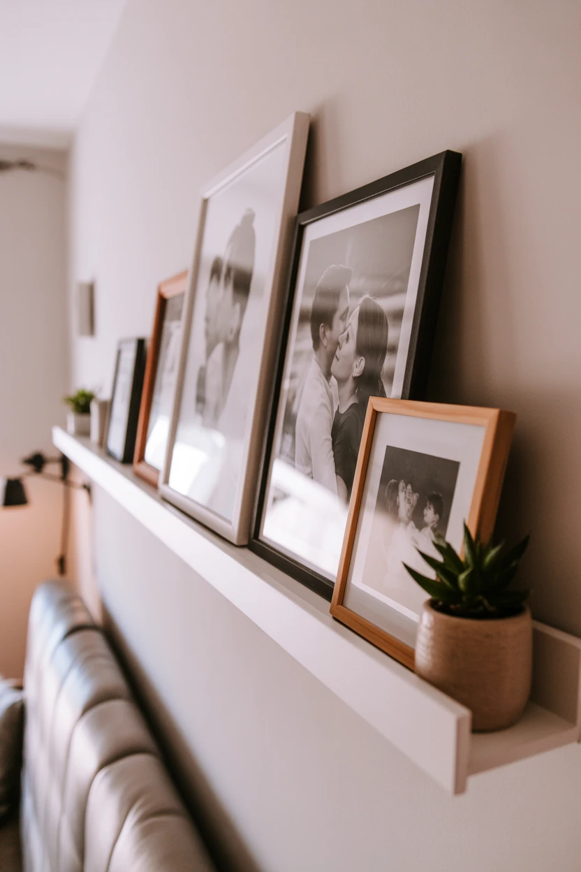 Create a Personalized Photo Ledge