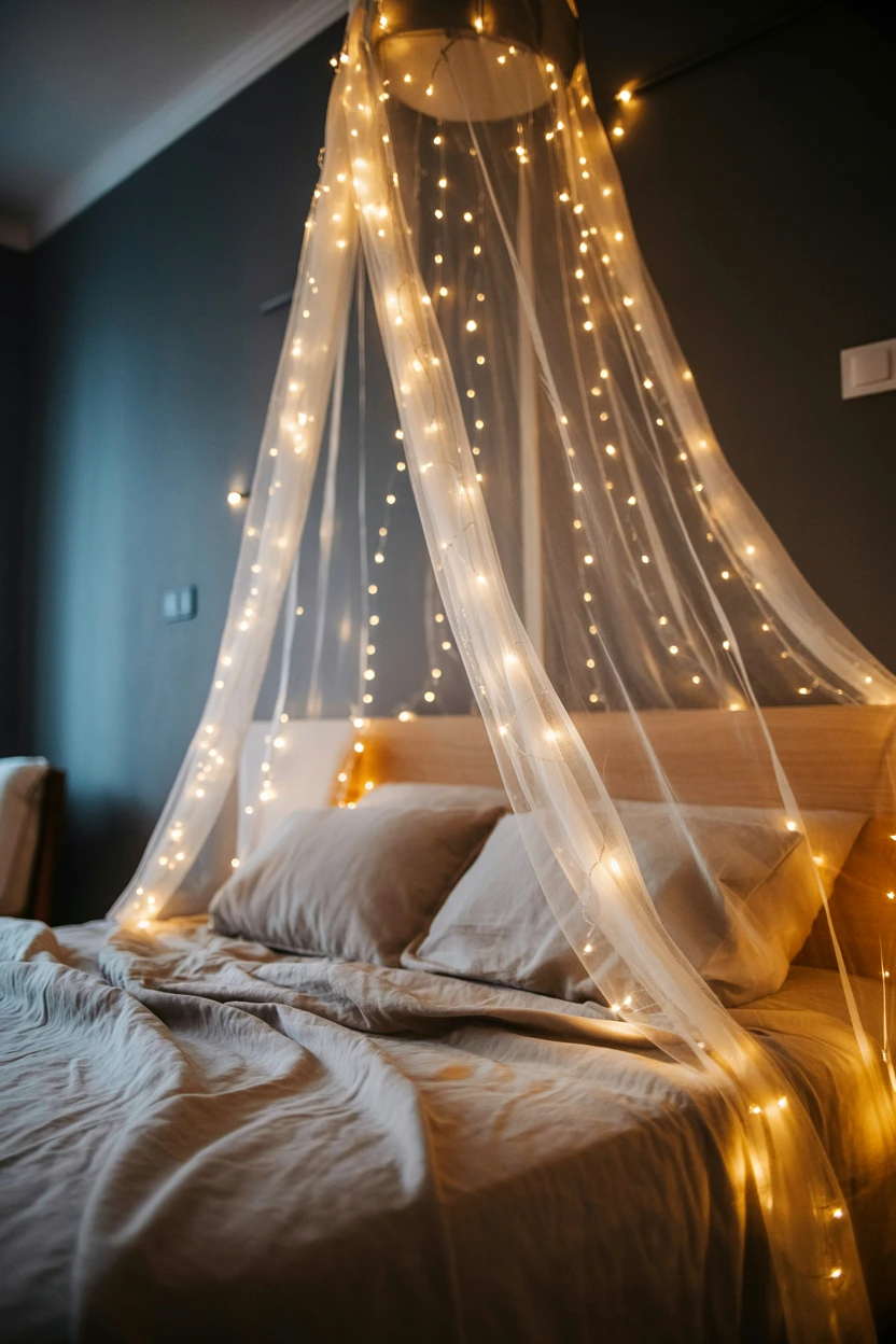 Drape Delicate String Lights