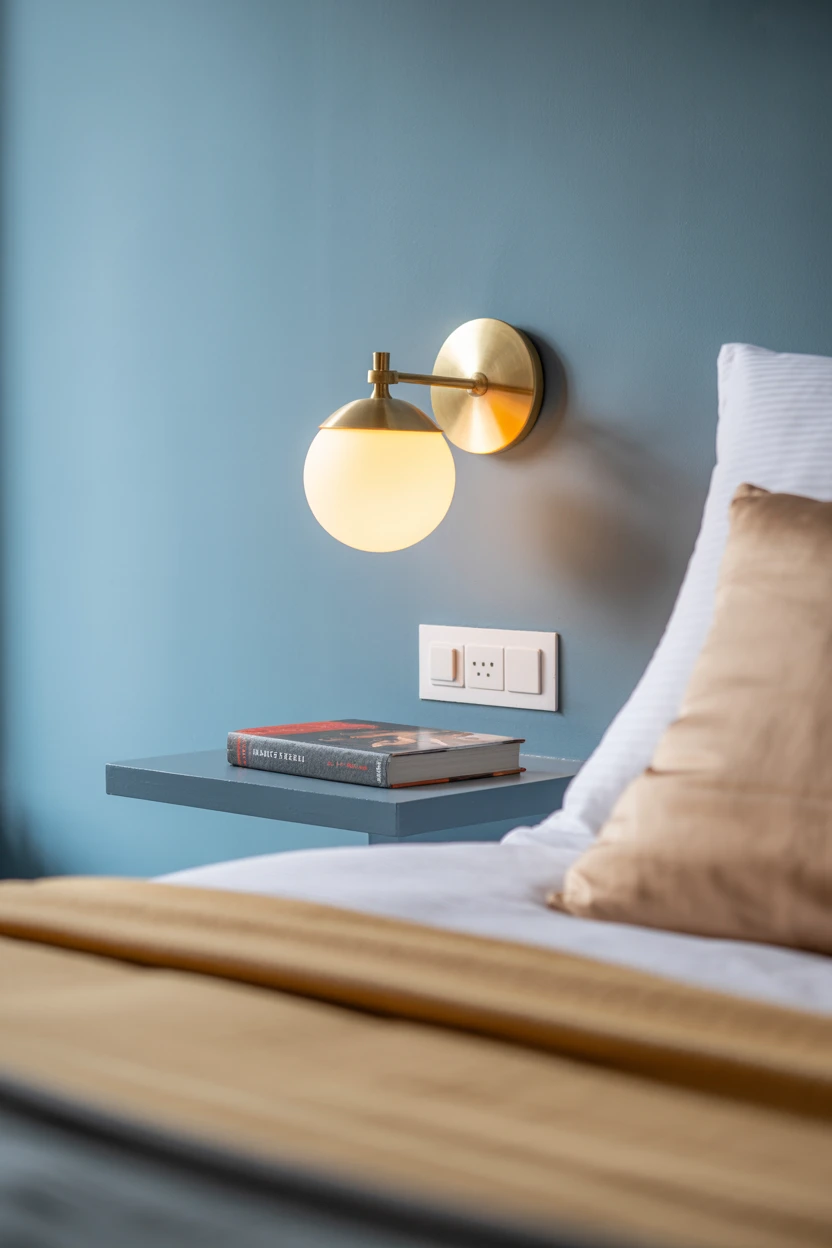 Opt for Wall-Mounted Sconces