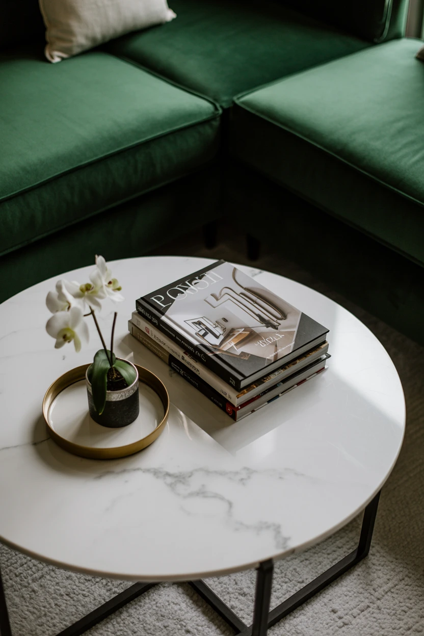 Add a Touch of Luxury With a Marble Coffee Table