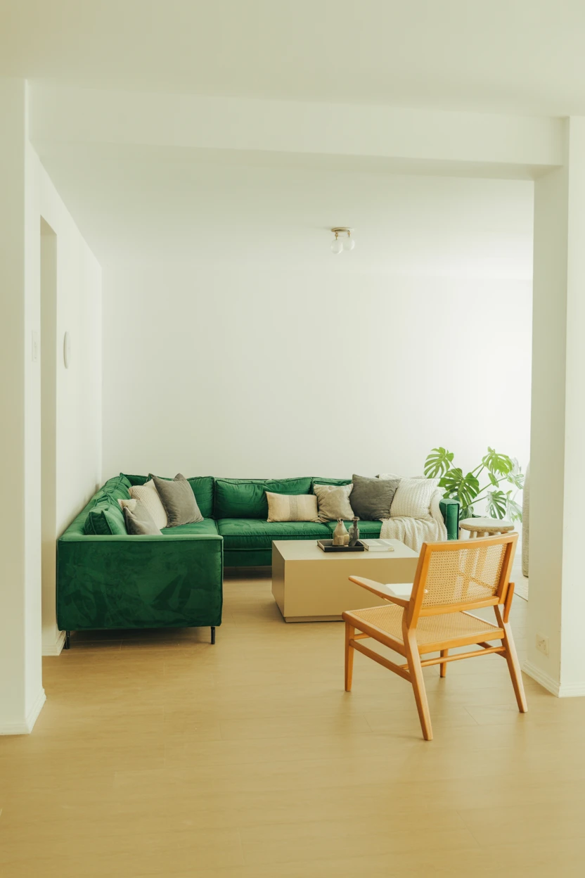 Go Bright and Airy With Crisp White Walls