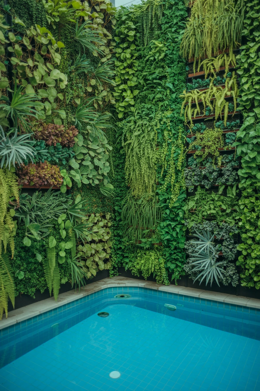 Install a Living Wall for Privacy and Beauty