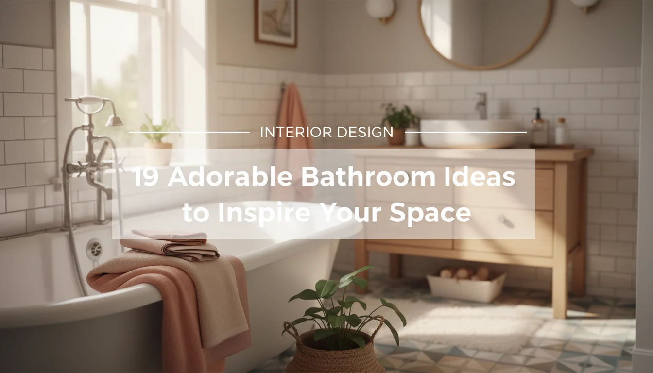 19 Adorable Bathroom Ideas to Inspire Your Space