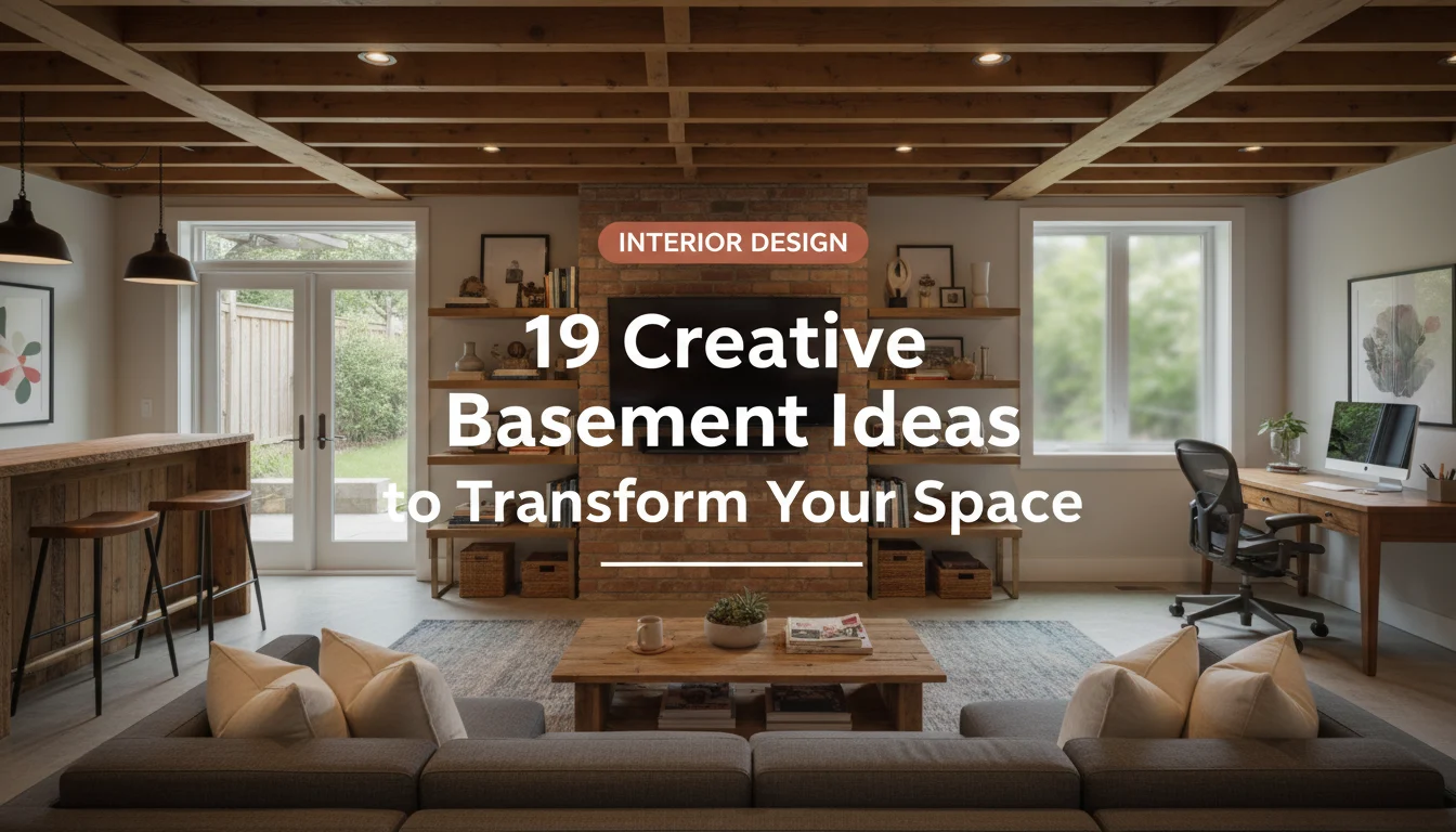 19 Creative Basement Ideas to Transform Your Space