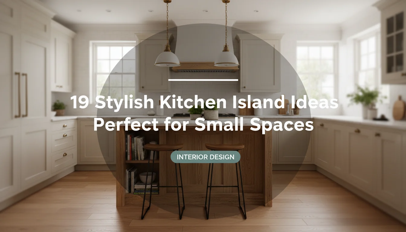 19 Stylish Kitchen Island Ideas Perfect for Small Spaces