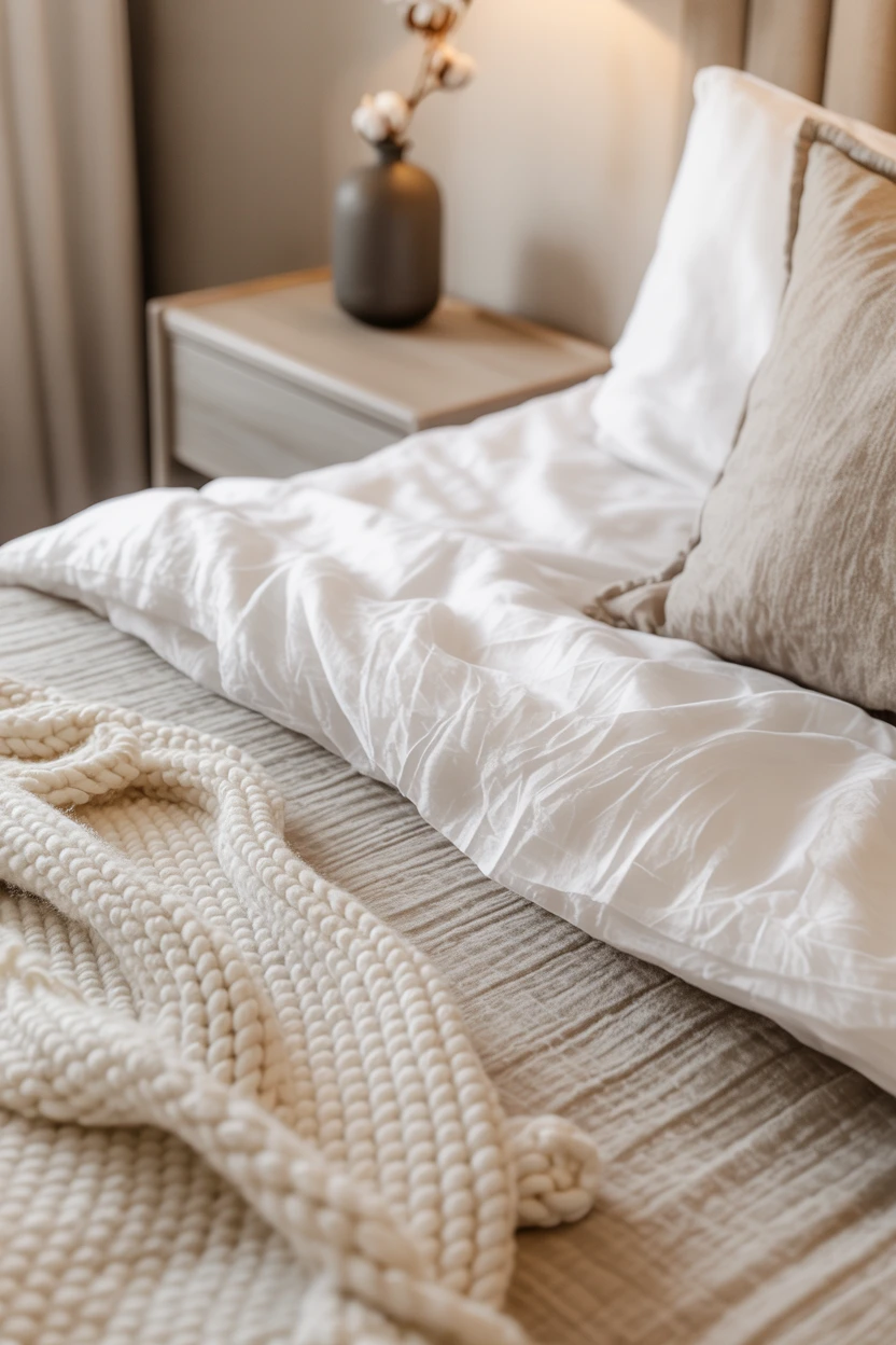 Layered Whites and Off-Whites