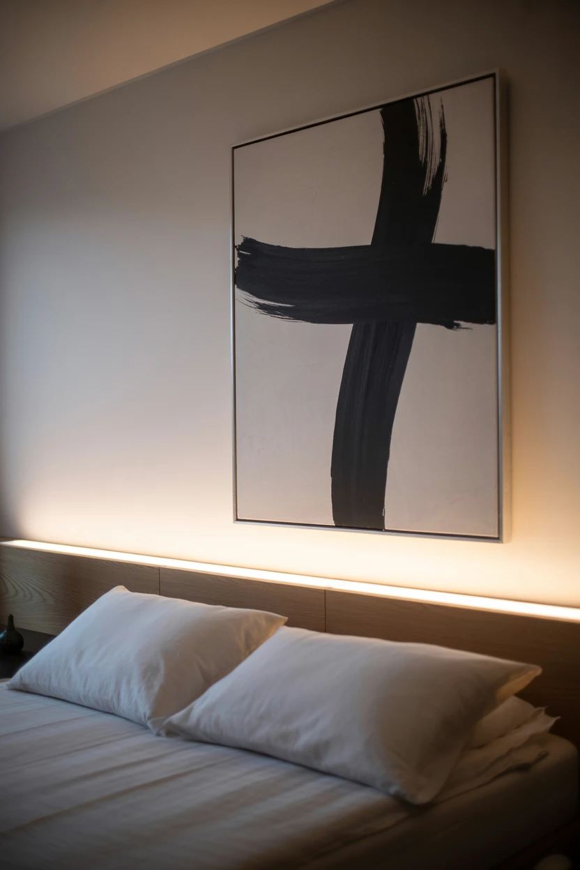 A Single Piece of Abstract Art