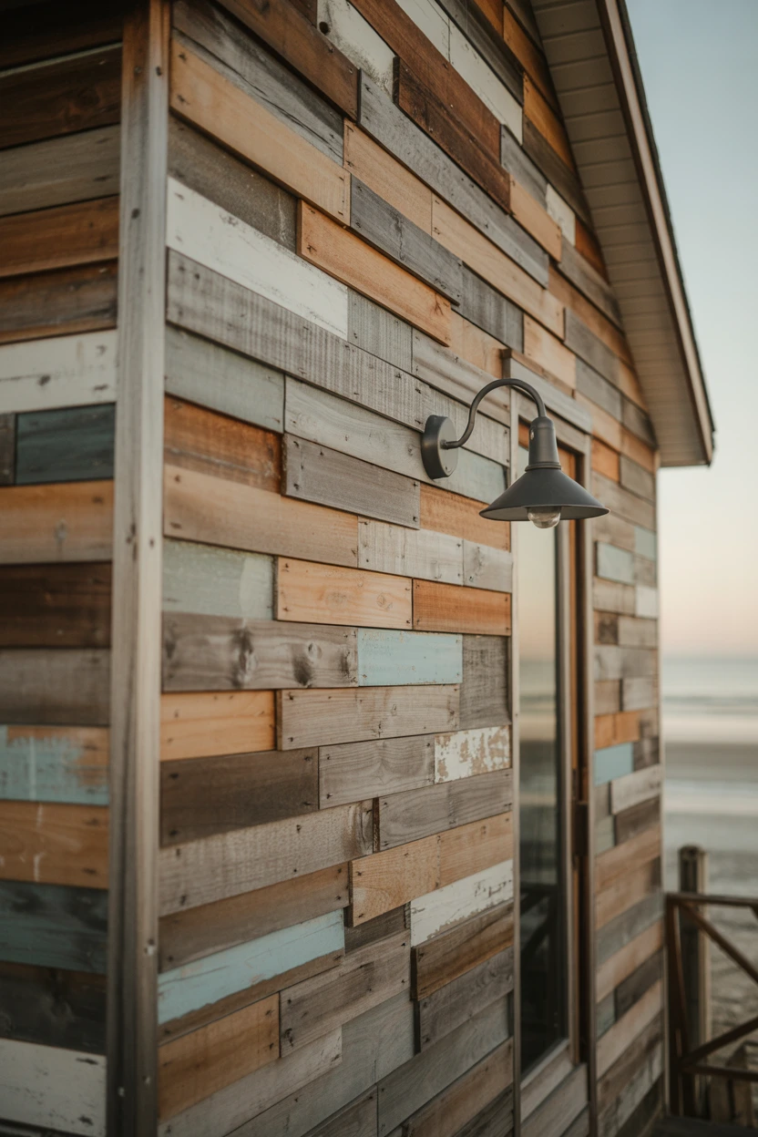 Reclaimed Wood Exterior for a Lived-In Feel