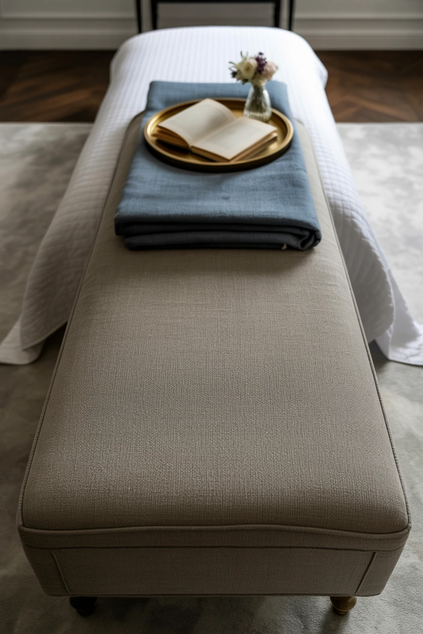 Add a Bench to the Foot of the Bed