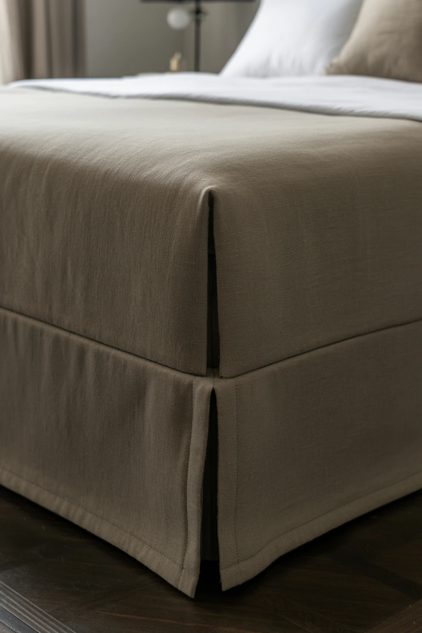 Use a Tailored Bed Skirt