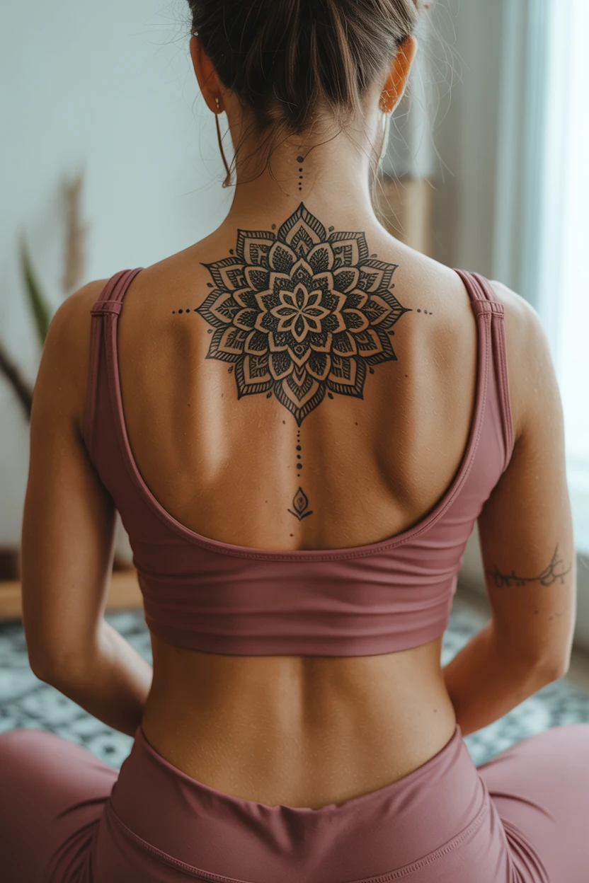 Intricate Mandala Centerpiece