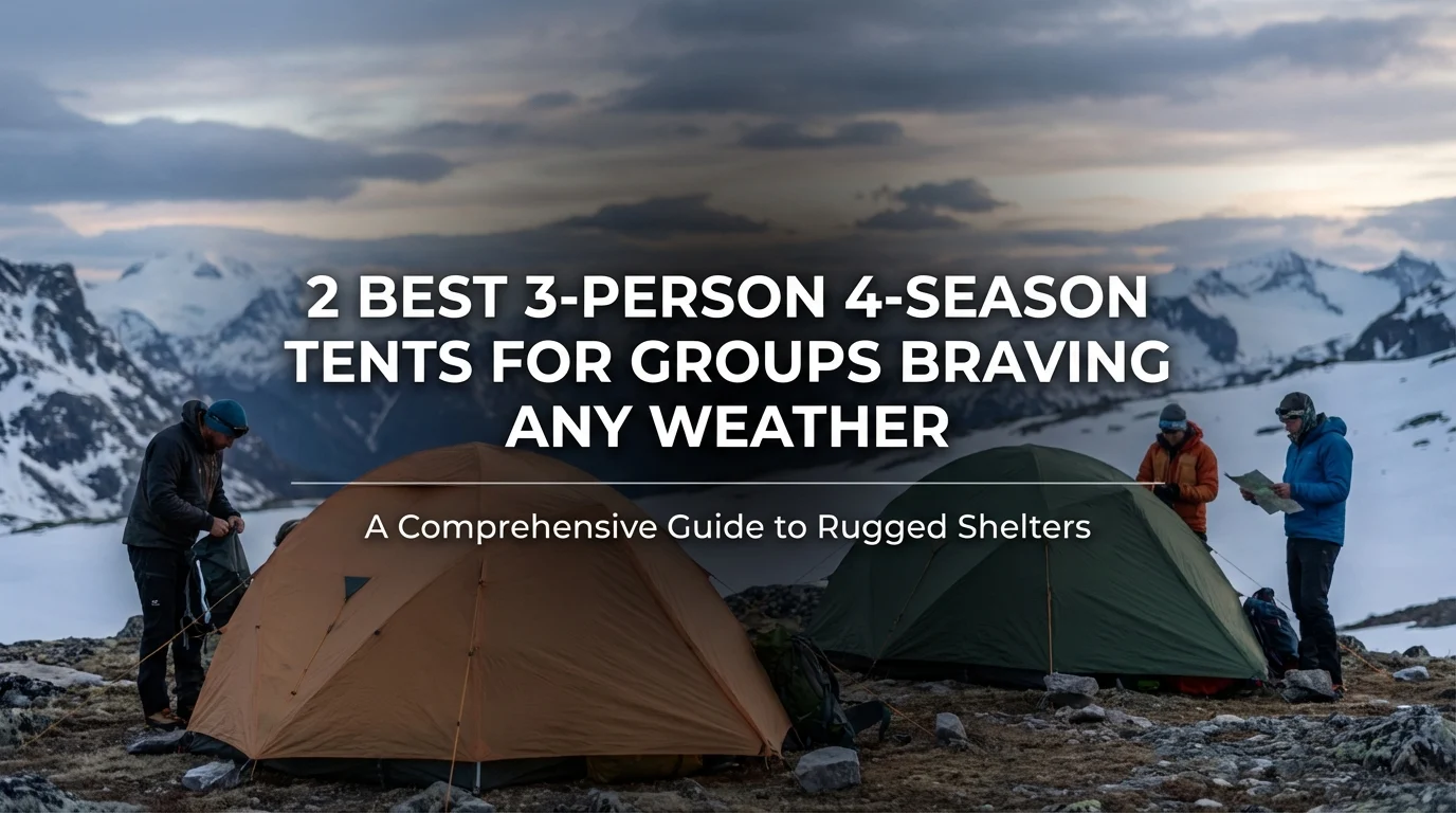 2 Best 3-Person 4-Season Tents for Groups Braving Any Weather