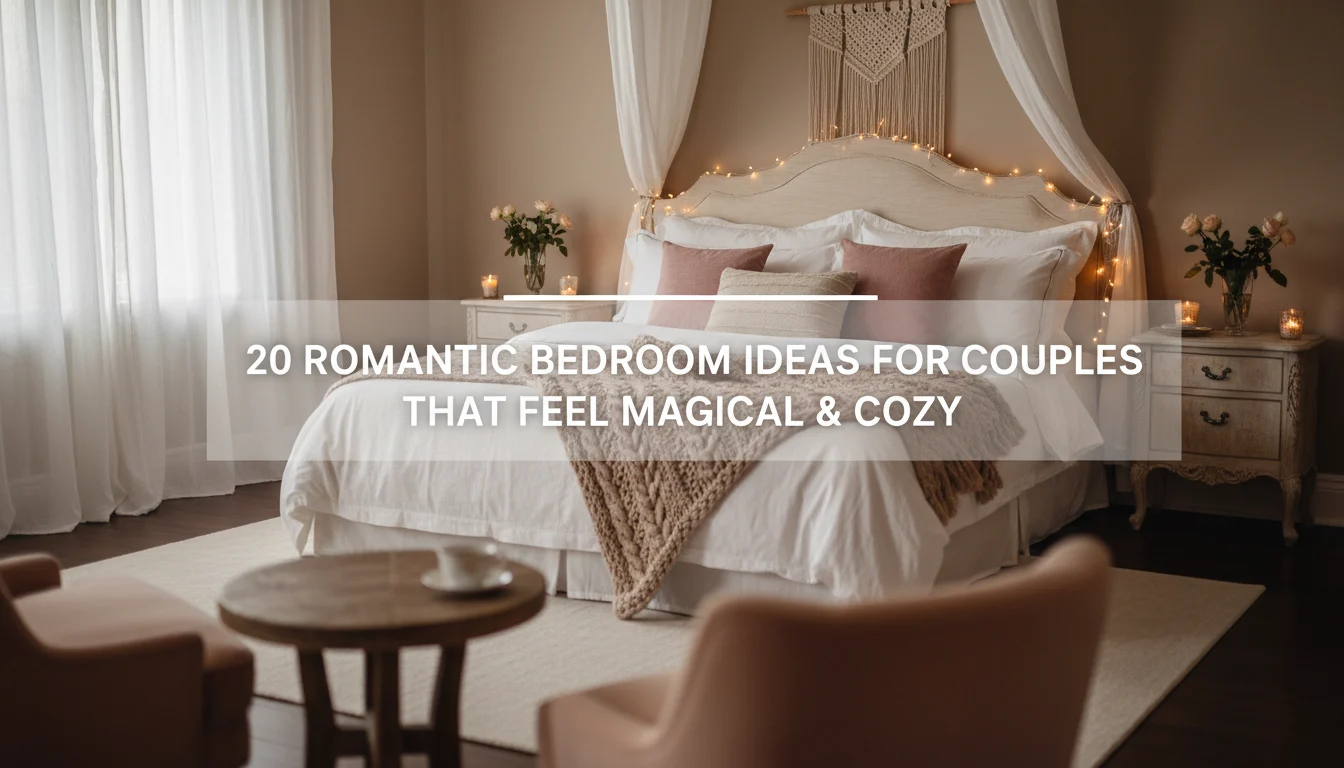 20 Romantic Bedroom Ideas for Couples That Feel Magical & Cozy